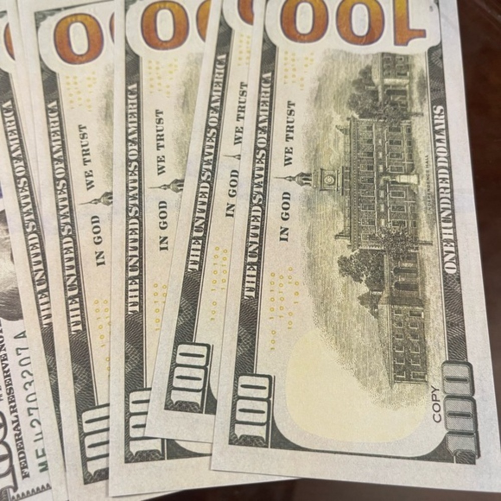 Prop party Decorations Replica 100 Dollar Bills